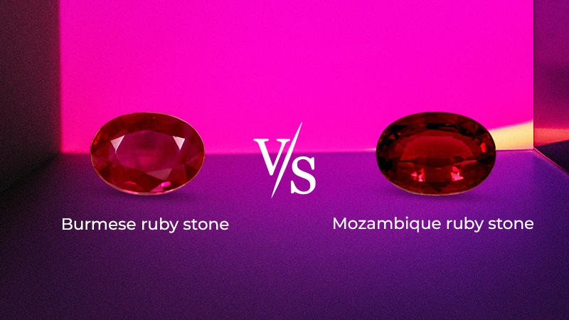 Difference Between Burma and Mozambique gems