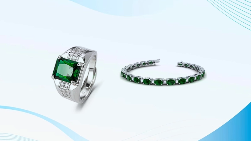 Types of Men’s Emerald Jewelry