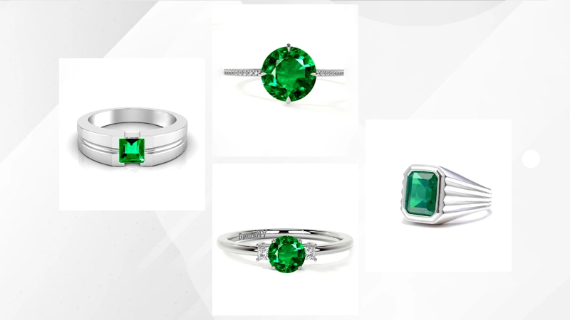Men’s Emerald Ring Designs