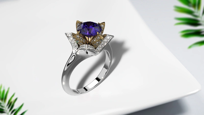 Tanzanite ring