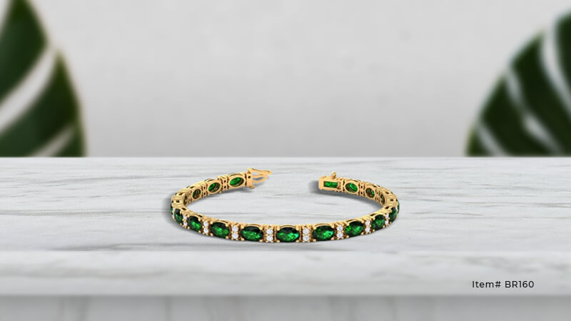 Beautiful Emerald Bracelet