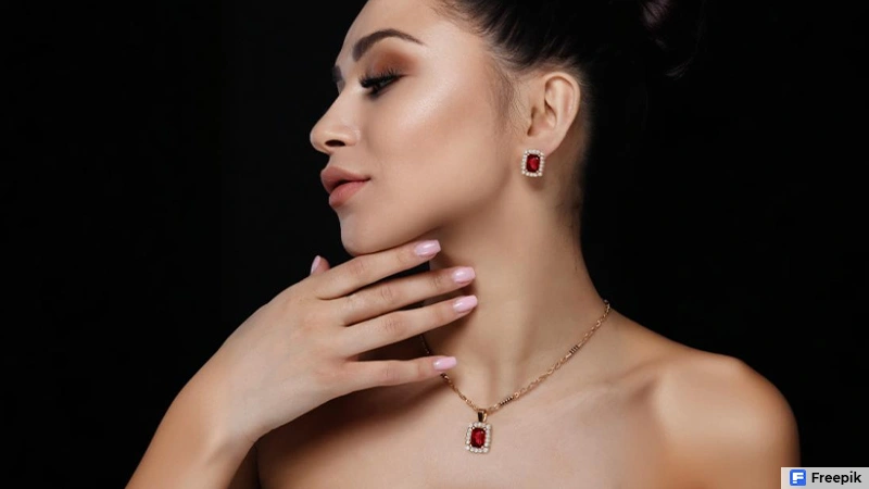 Ruby jewelry
