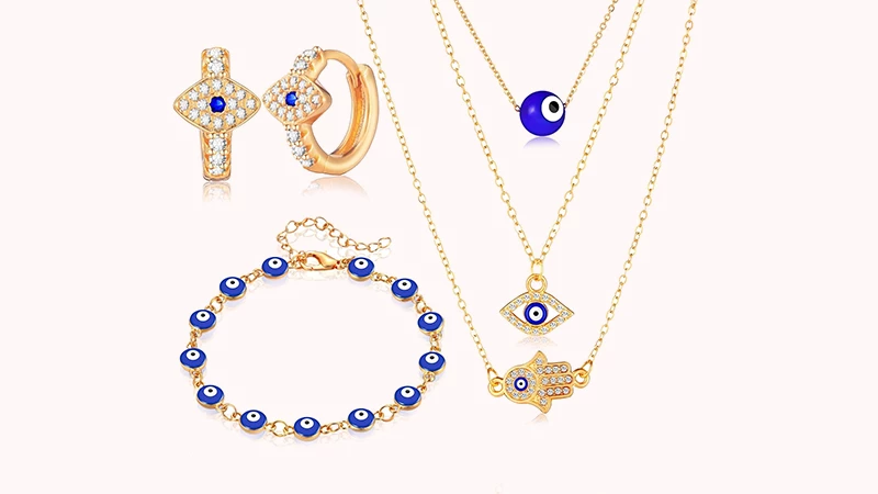  evil eye bracelets and its other jewelry pieces