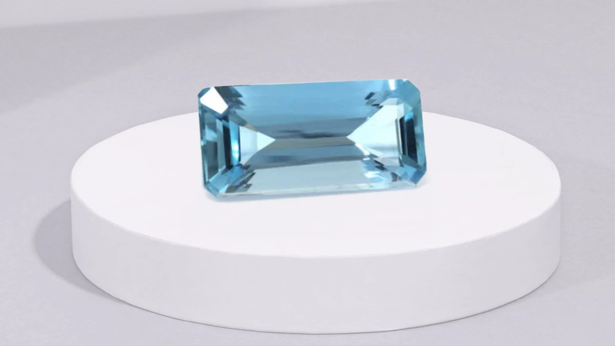 loose aquamarine rare gemstones