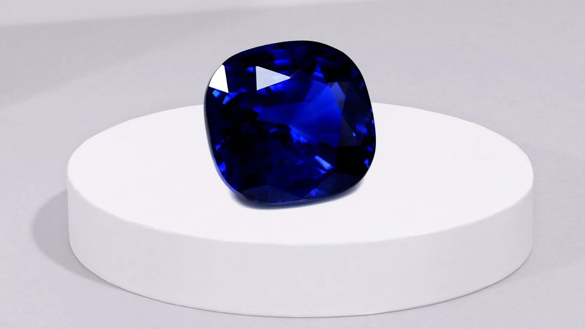 loose blue sapphire