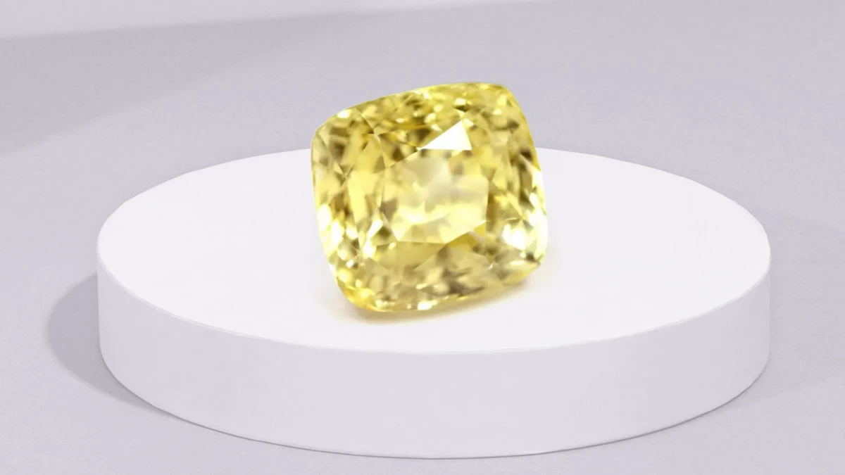 loose yellow sapphire