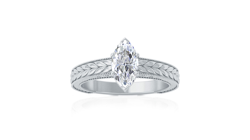 Marquise shape Diamond Ring
