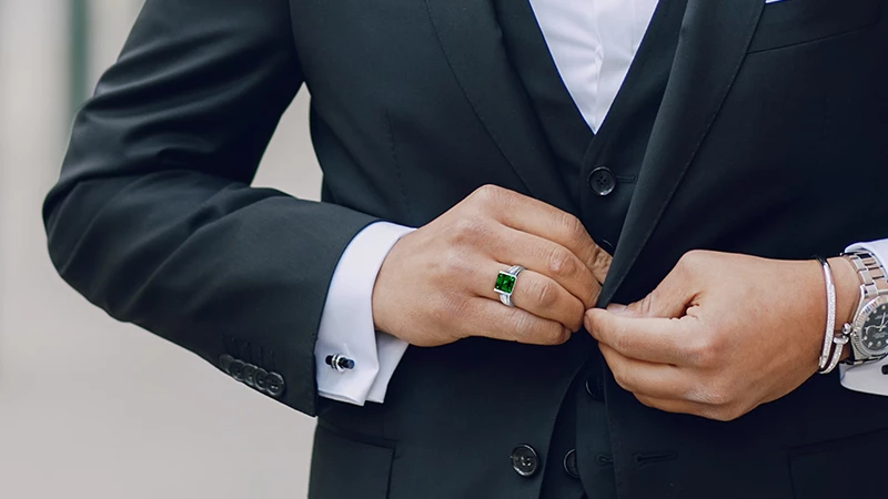 Emerald Ring Father's Day