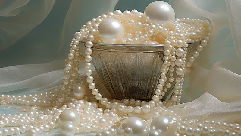 June birthstones Pearl, Moonstone, Alexandrite earrings necklaces |  Glasstreats09