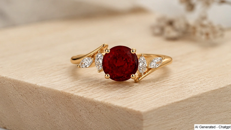 Array Side Marquise Diamonds Bypass Ring Setting