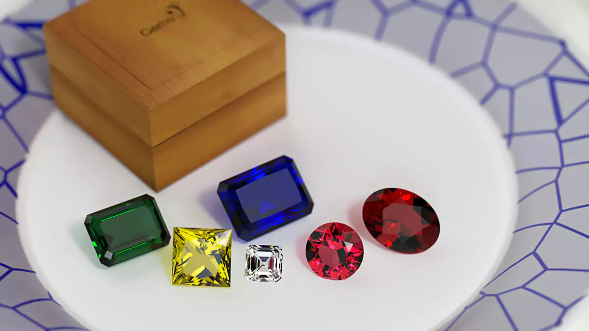 Gemstones by Color and Mineral Type