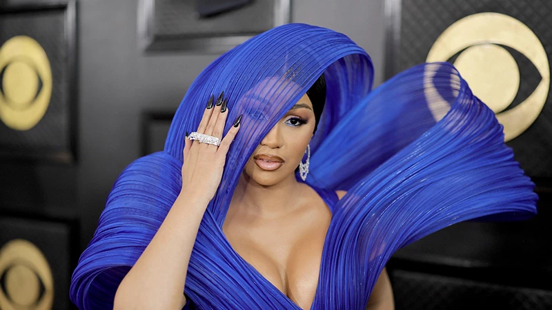 Cardi B Drips in Messika Diamonds