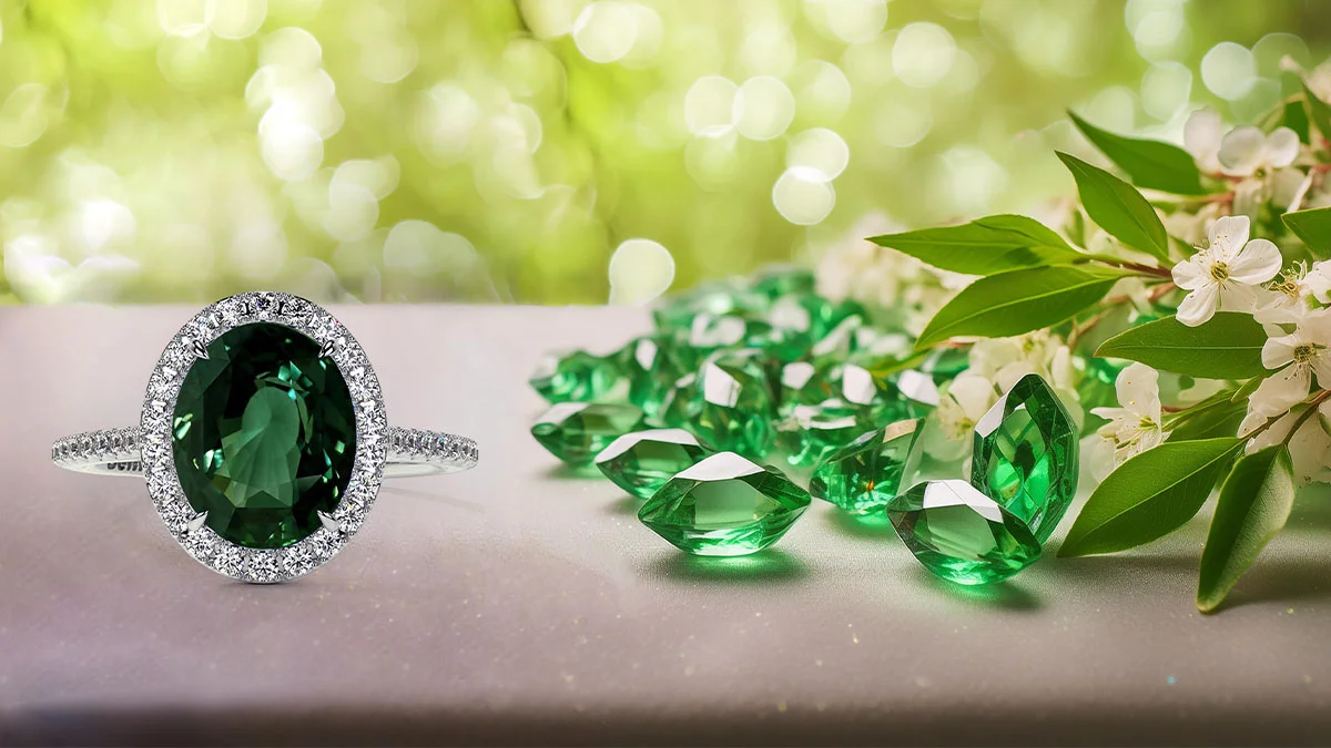 Green Sapphires Spring's Radiance in Your Jewelry Box