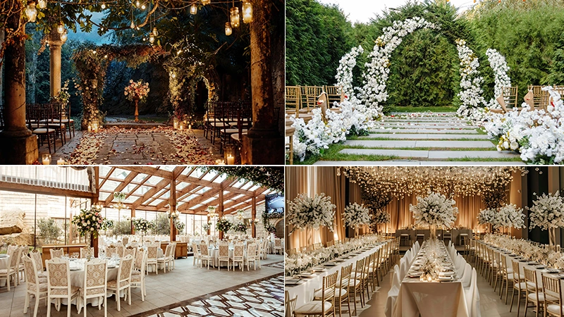 Popular themes for wedding