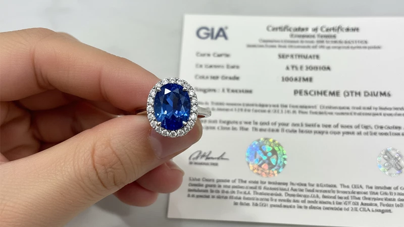 gemstone certificate