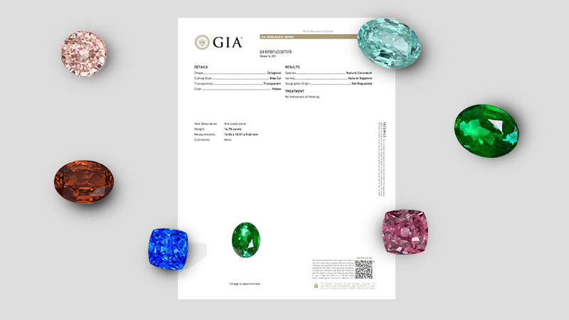 GIA certificate