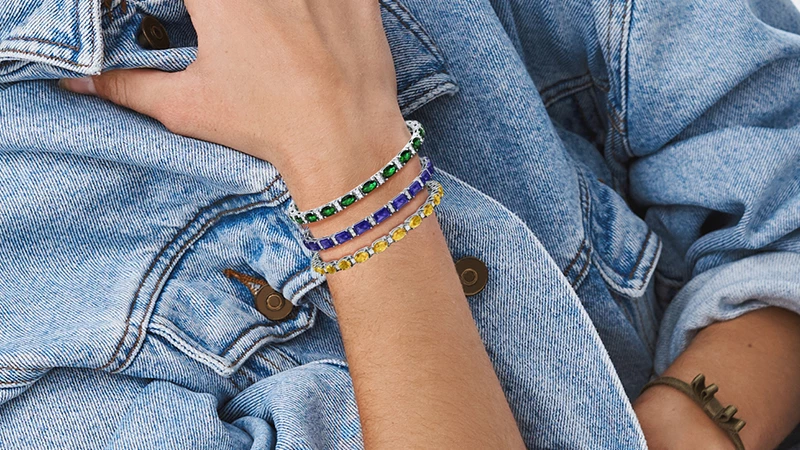 colorful gemstone bracelets