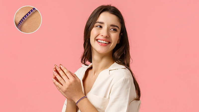 Tanzanite Tennis Bracelet