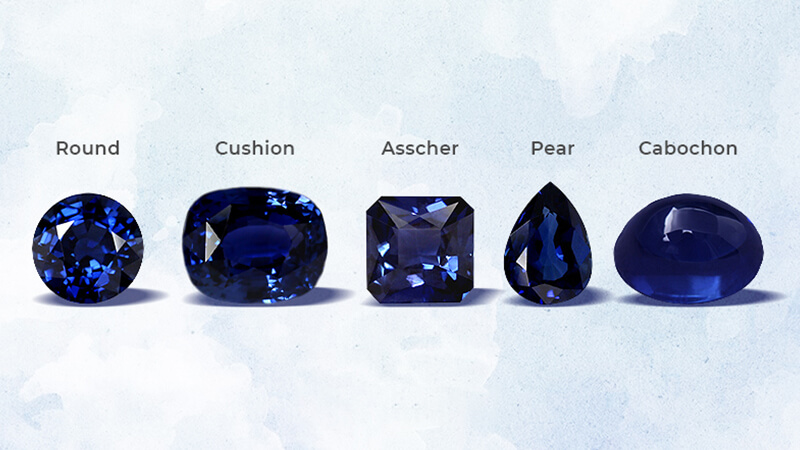 Blue Sapphire - Cuts and Shapes