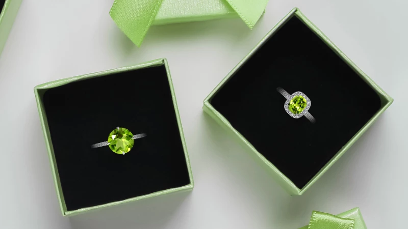 peridot ring