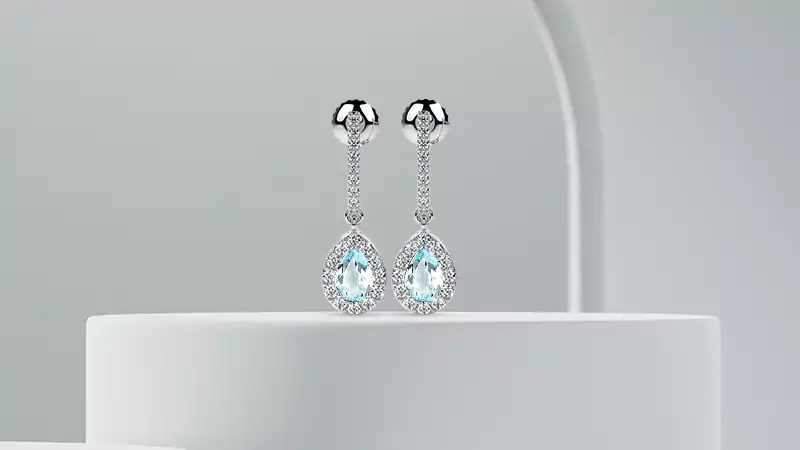 Paraiba Tourmaline Earrings 