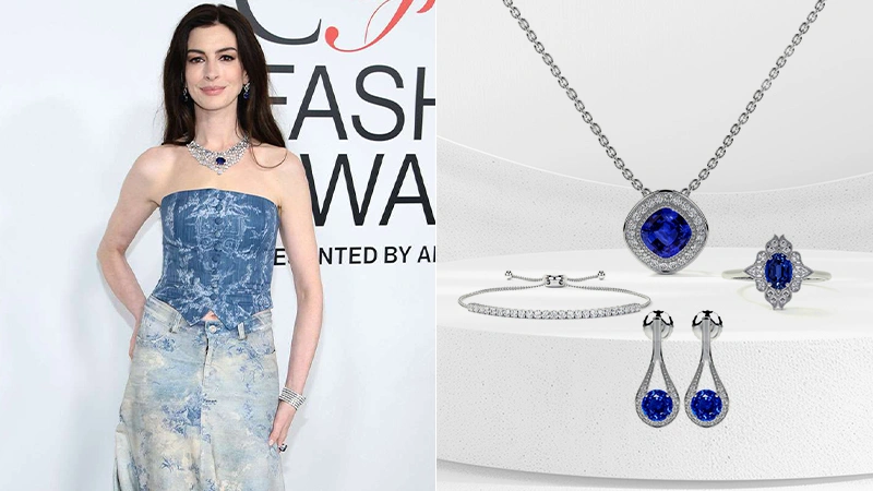 Anne Hathaway at the 2023 CFDA Awards
