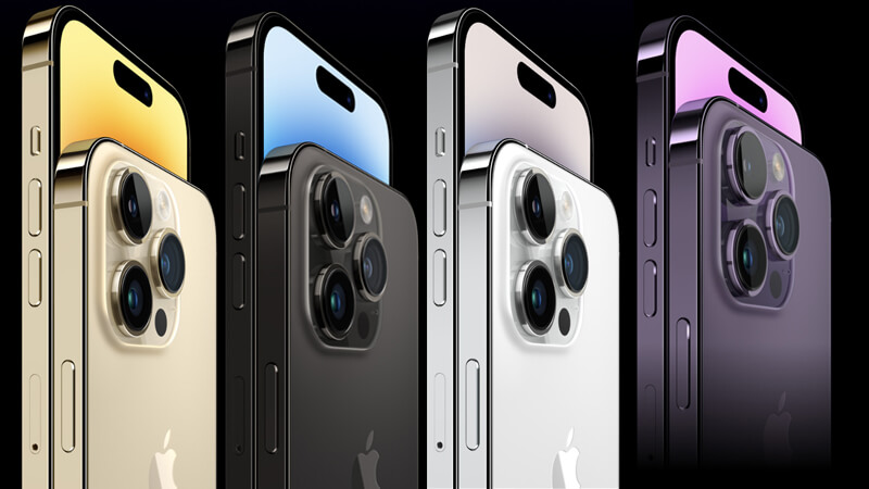 iPhone 14 Pro and iPhone 14 Pro Max color variants