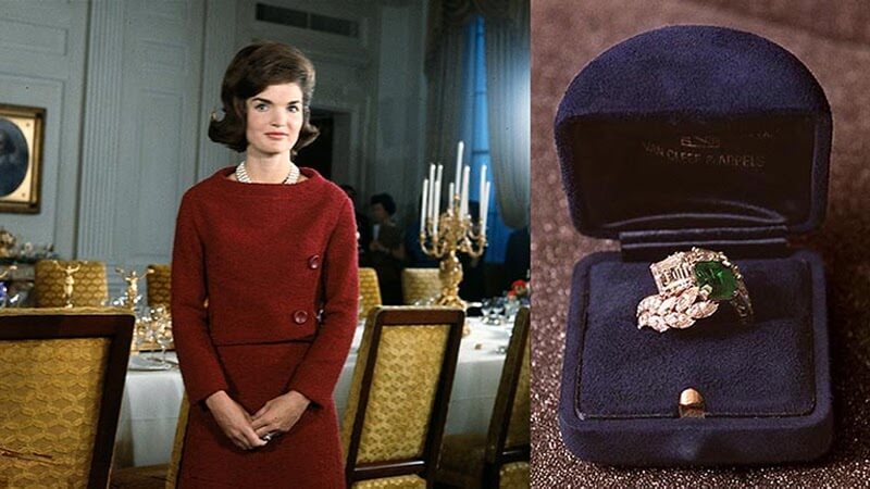 Jaqueline Kennedy Onassis Emerald Ring