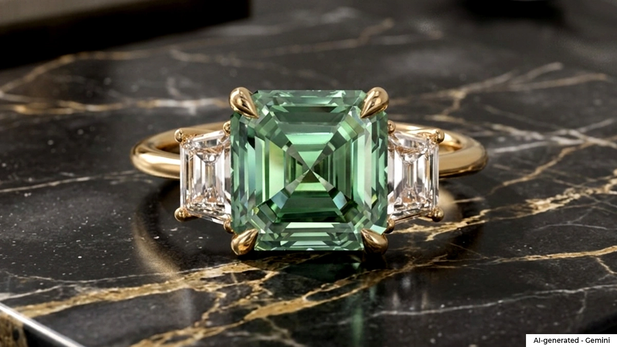 Jennifer Lopez's Stunning Green Diamond Engagement Ring: A Closer Look