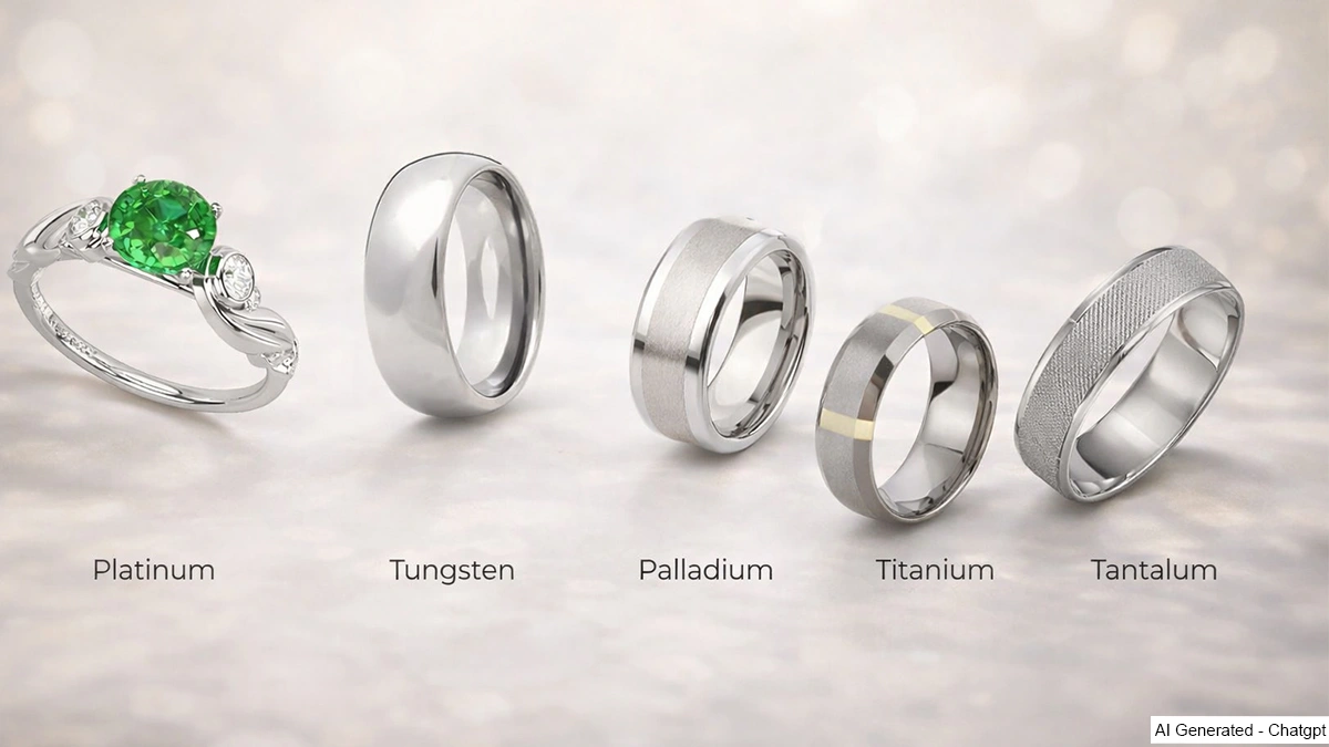 Jewelry Metals Beyond Gold and Silver