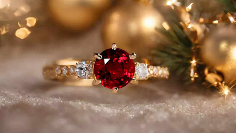 engagement rings with holiday
