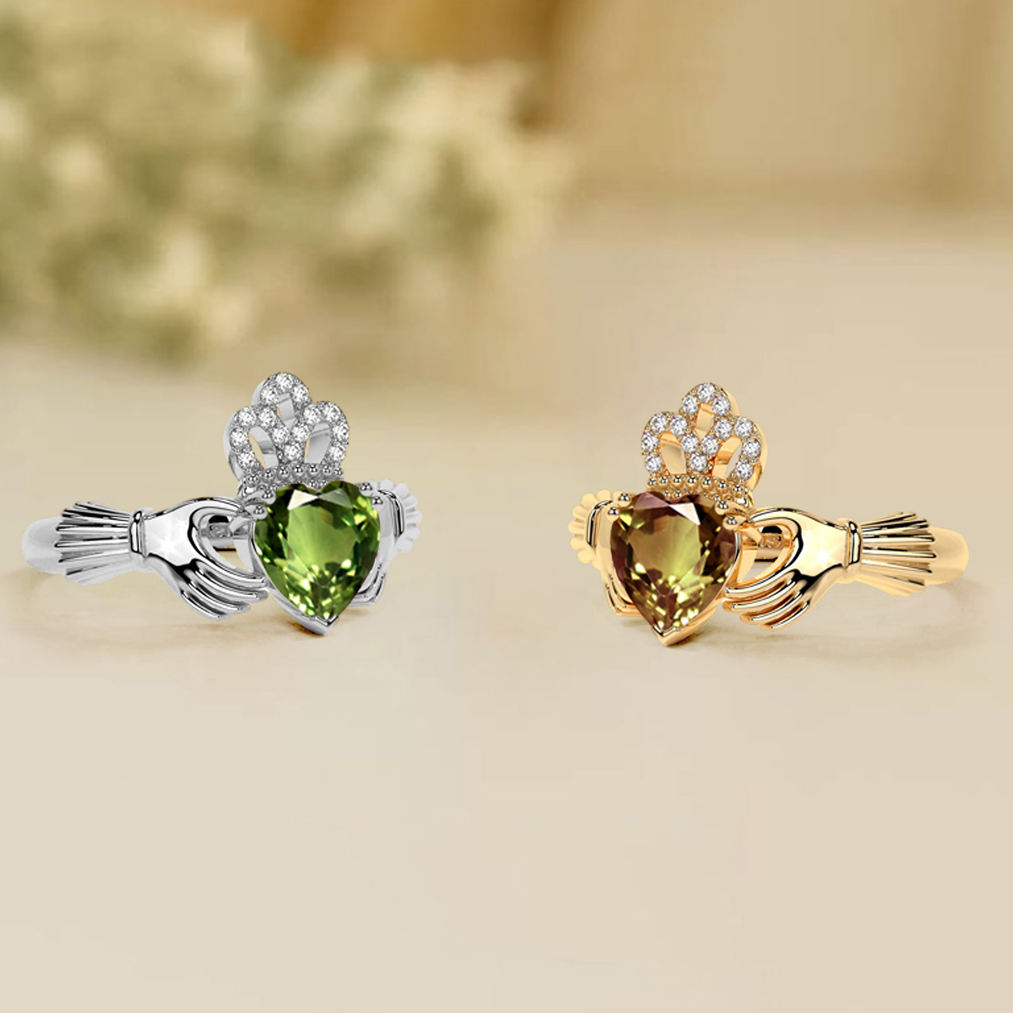 Alexandrite Engagement Rings