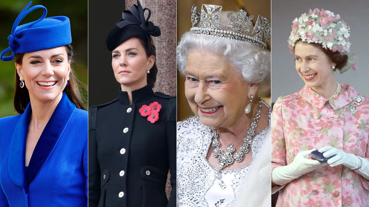 Kate Middleton and Queen Elizabeth's Jewelry