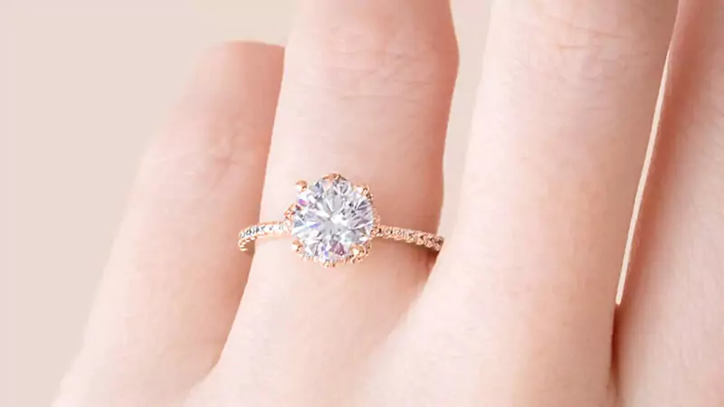 HPHT diamond ring