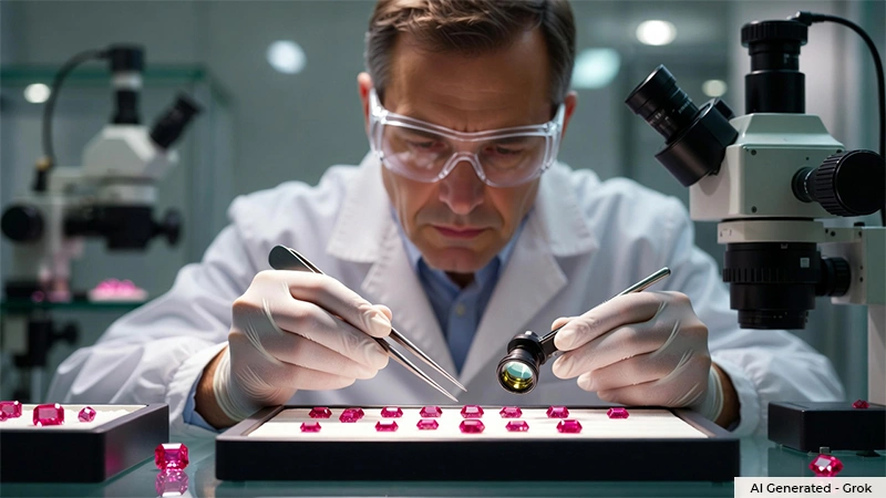 methods to create lab rubies