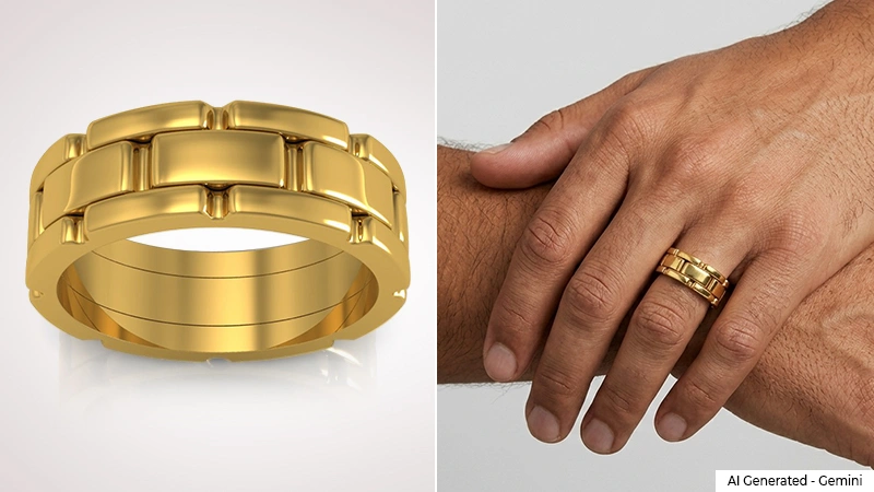men's wedding band