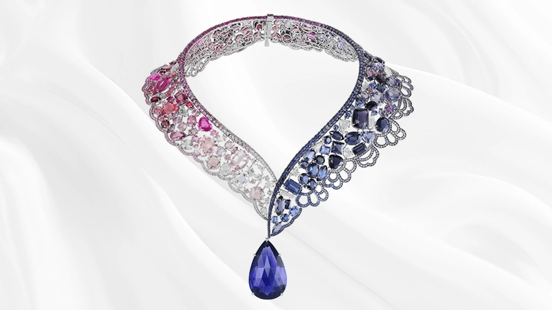 Chopard's Belle Tanzanite Necklace