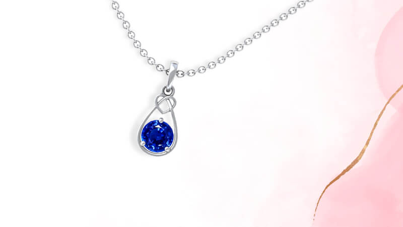 Blue Sapphire Pendant