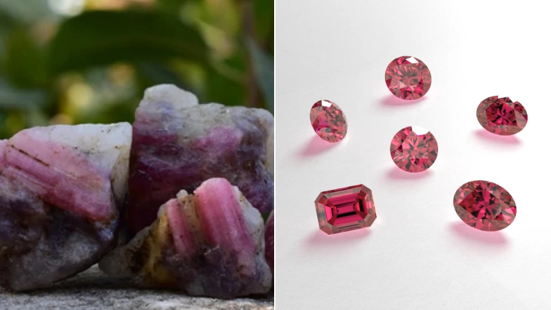 Pink Tourmaline Gemstone