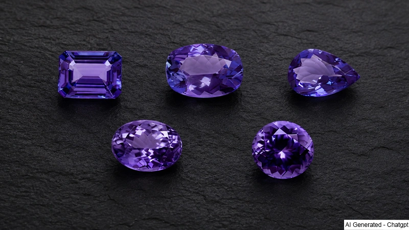 Tanzanite gems