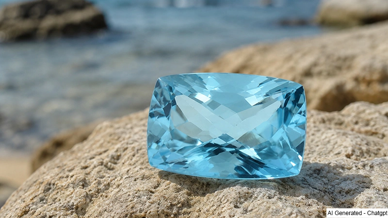 Aquamarine stone