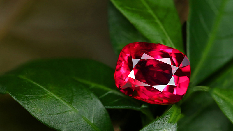 Red sale ruby birthstone