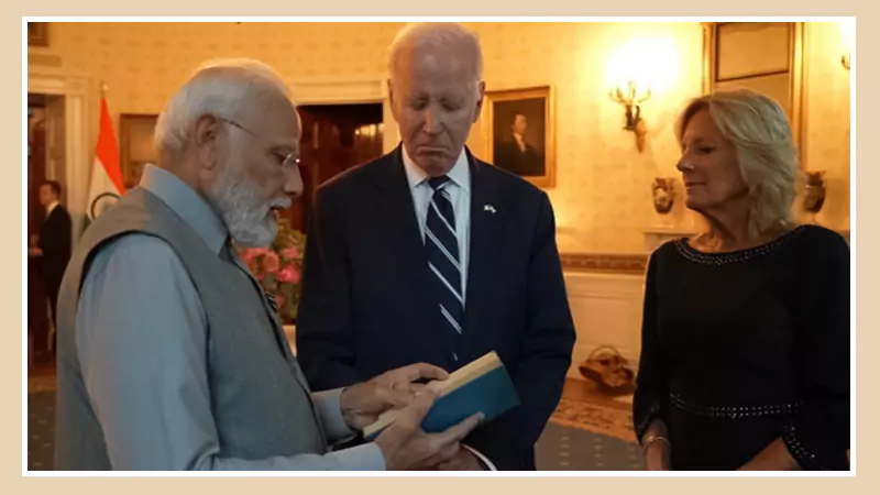 Modi with President Joe Biden