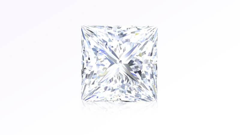 Princess Cut Lab Diamond at GemsNY