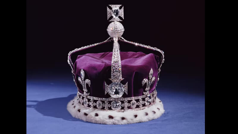 The Koh-I-Noor Diamond Studded Crown