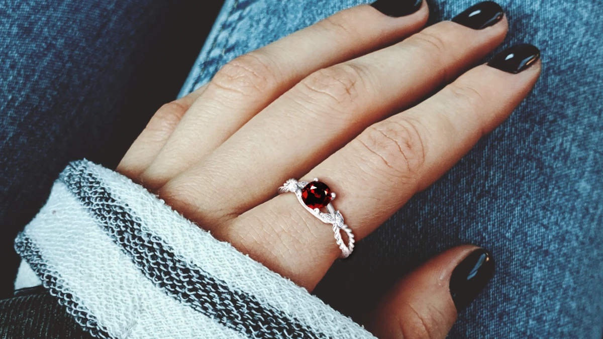 Red Spinel Rings