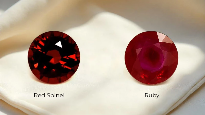 Loose red spinel