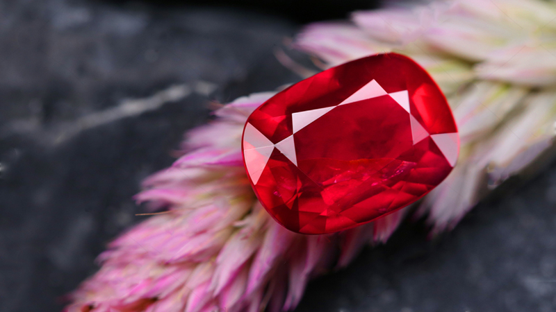 Ruby birthstones sale