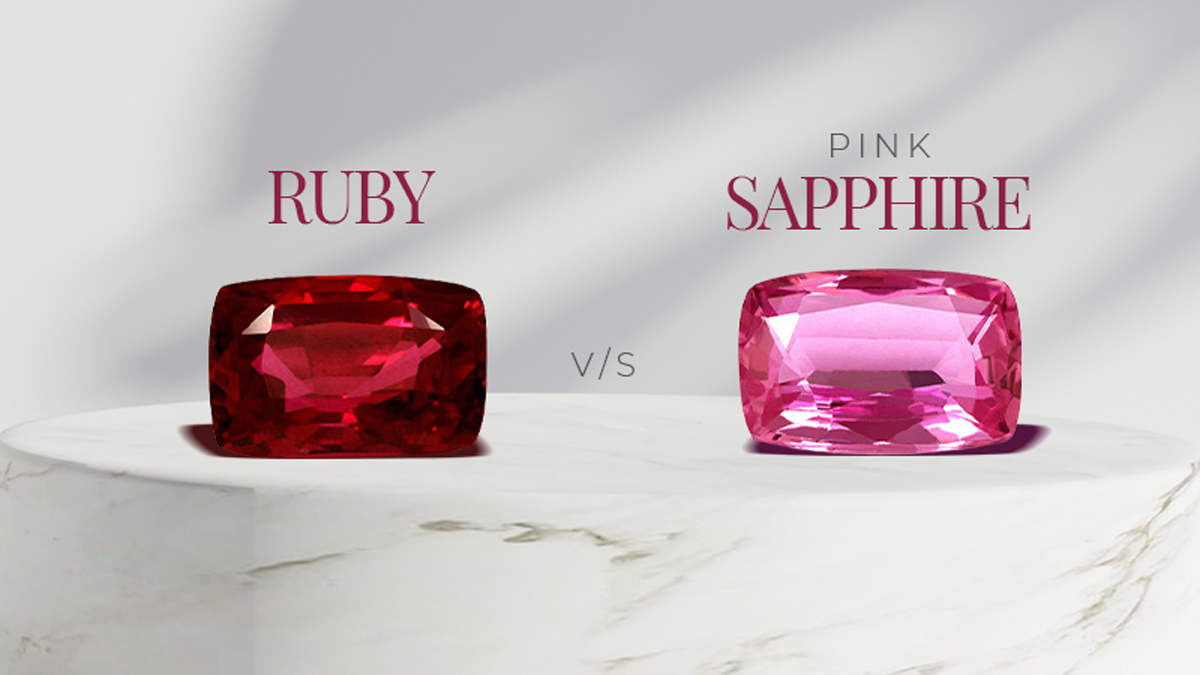 Ruby Vs Pink Sapphire - A comparison