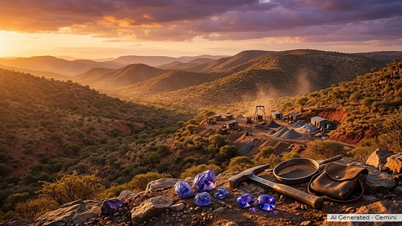 Merelani Hills, Tanzania